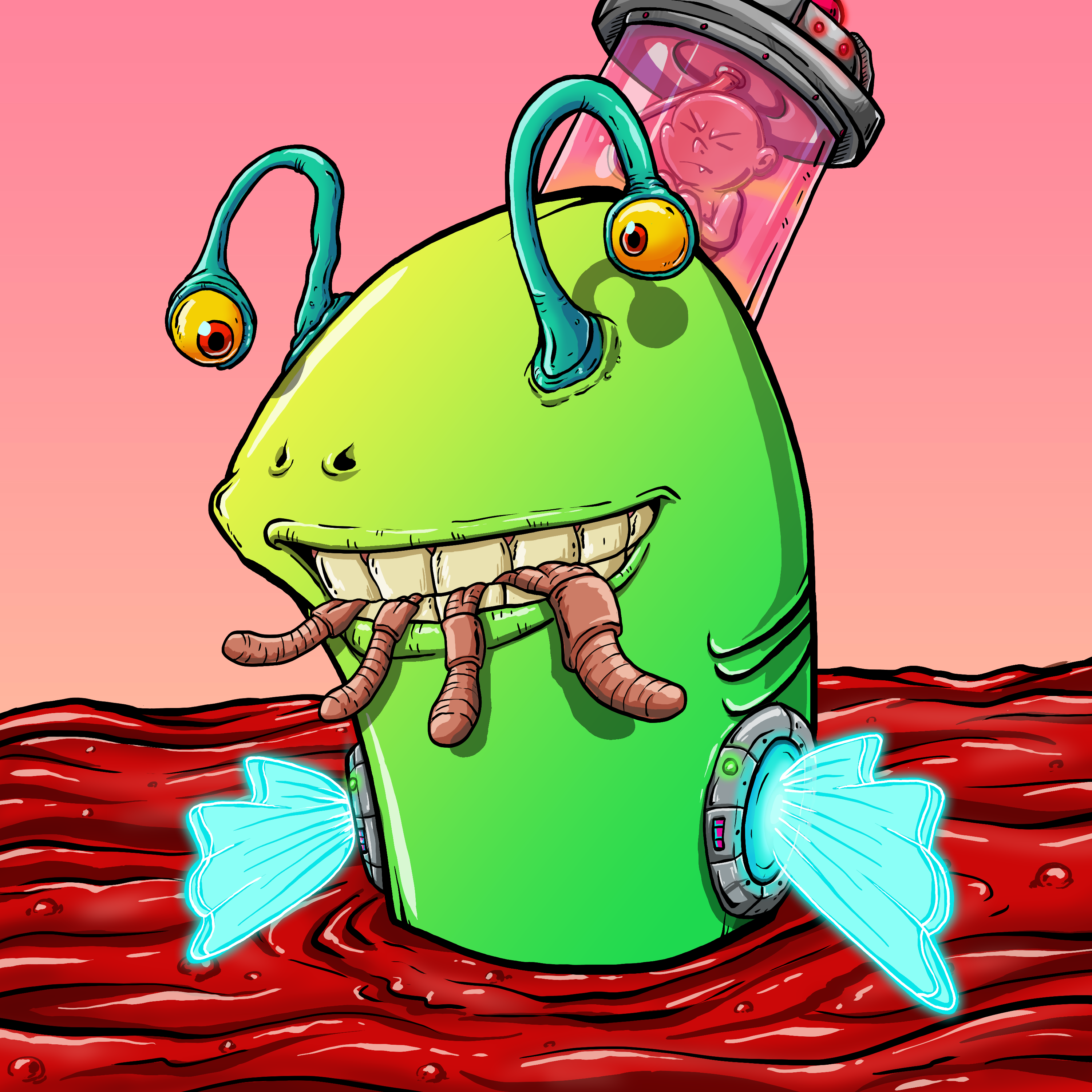 CRAZY CRITTERS - FISH 56 NFT on Algorand