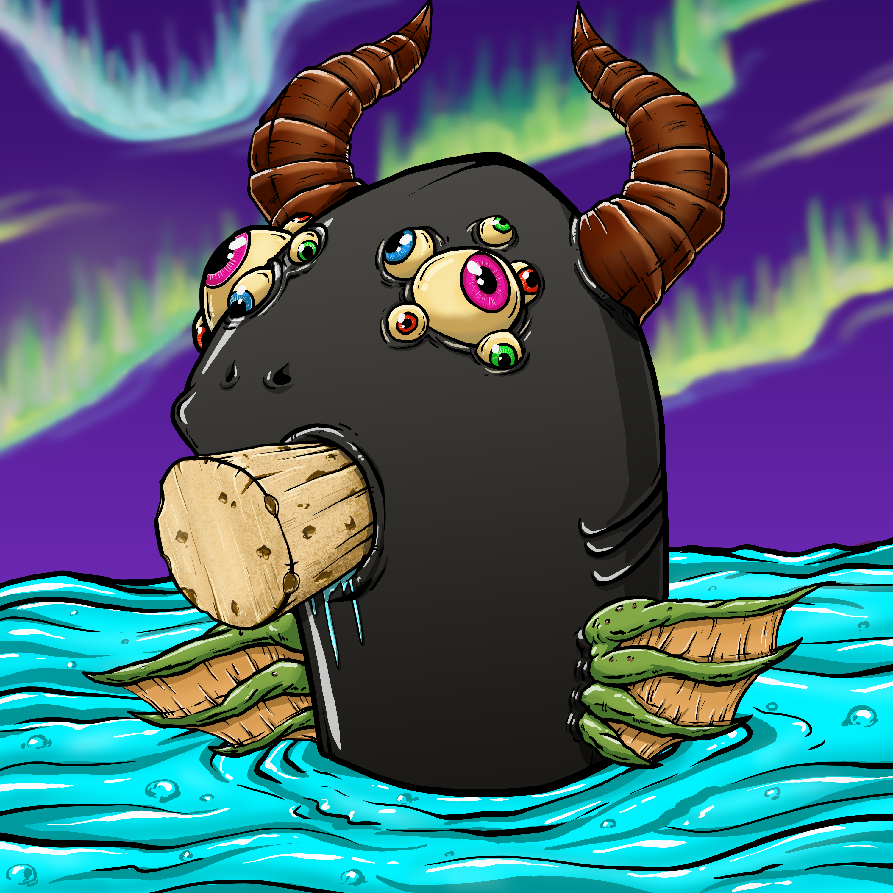 CRAZY CRITTERS - FISH  67 NFT on Algorand