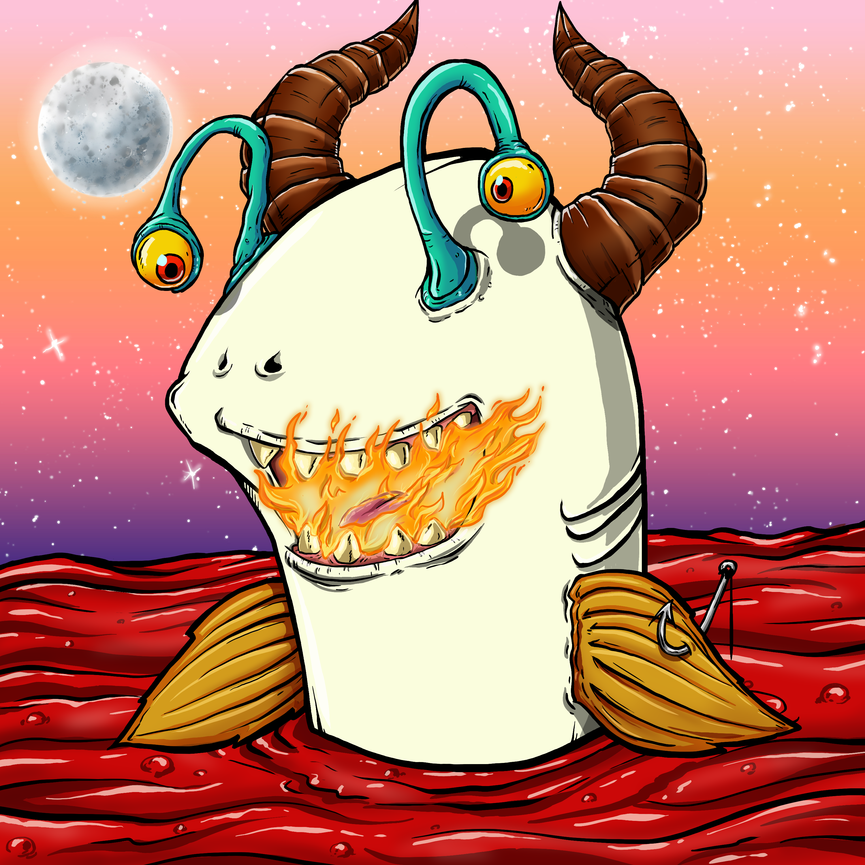 CRAZY CRITTERS - FISH 674 NFT on Algorand