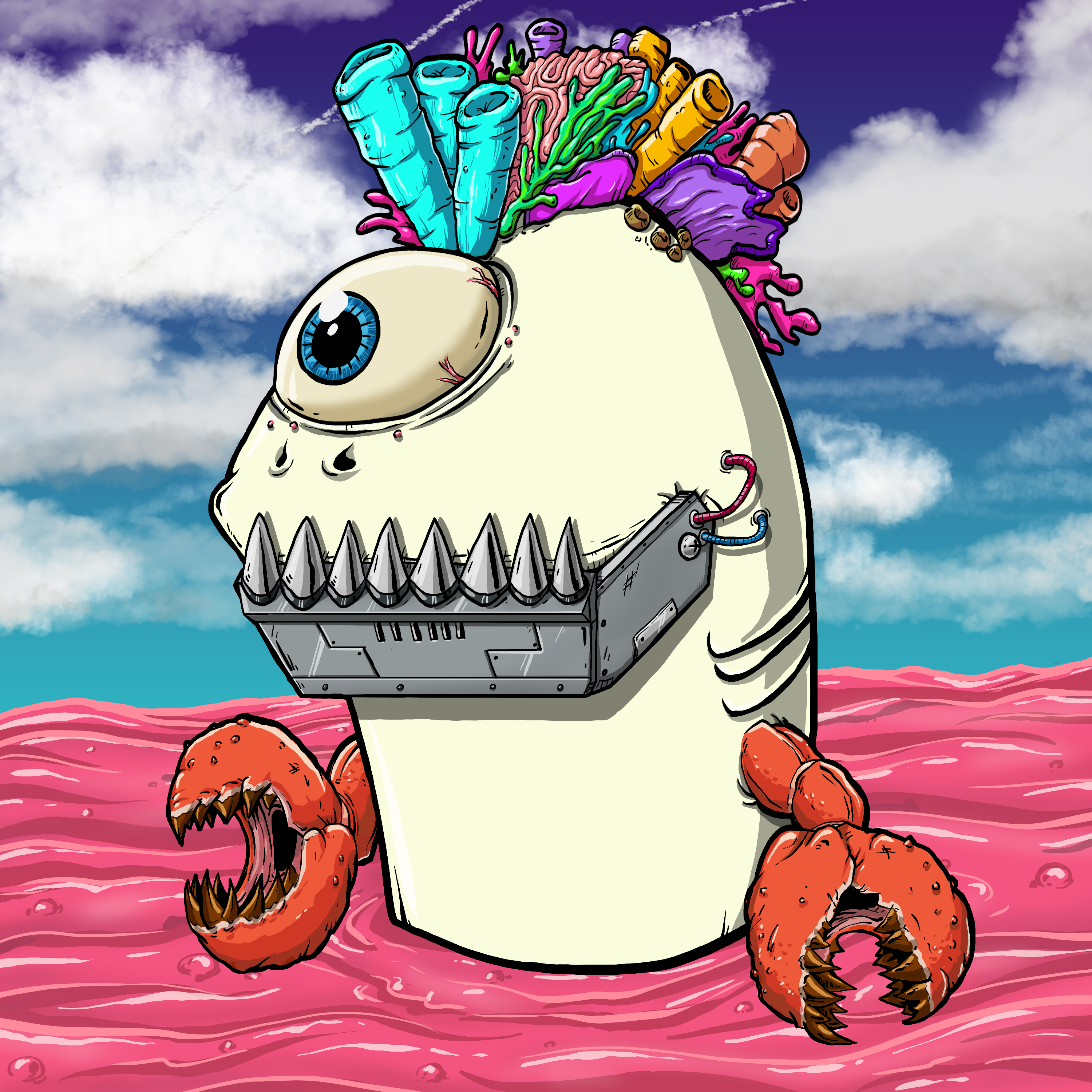 CRAZY CRITTERS - FISH 687 NFT on Algorand