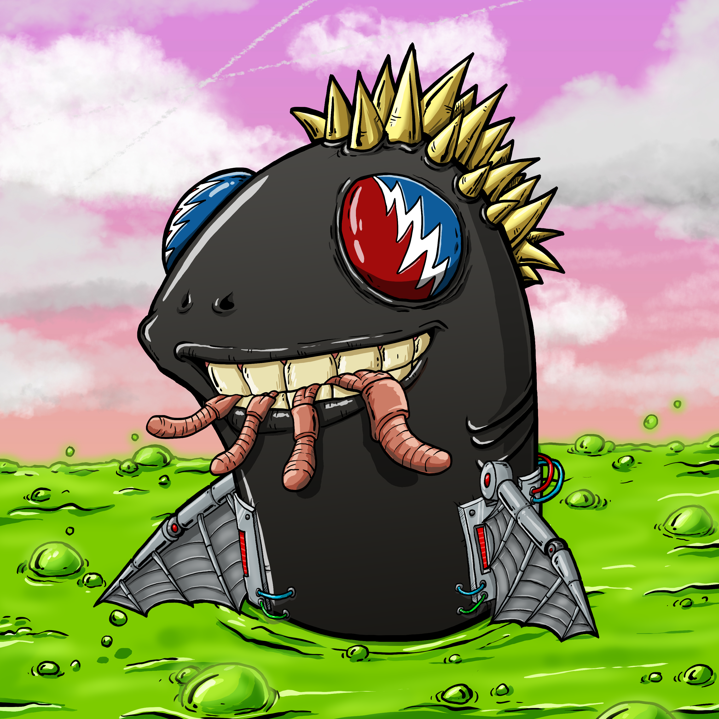 CRAZY CRITTERS - FISH  700 NFT on Algorand