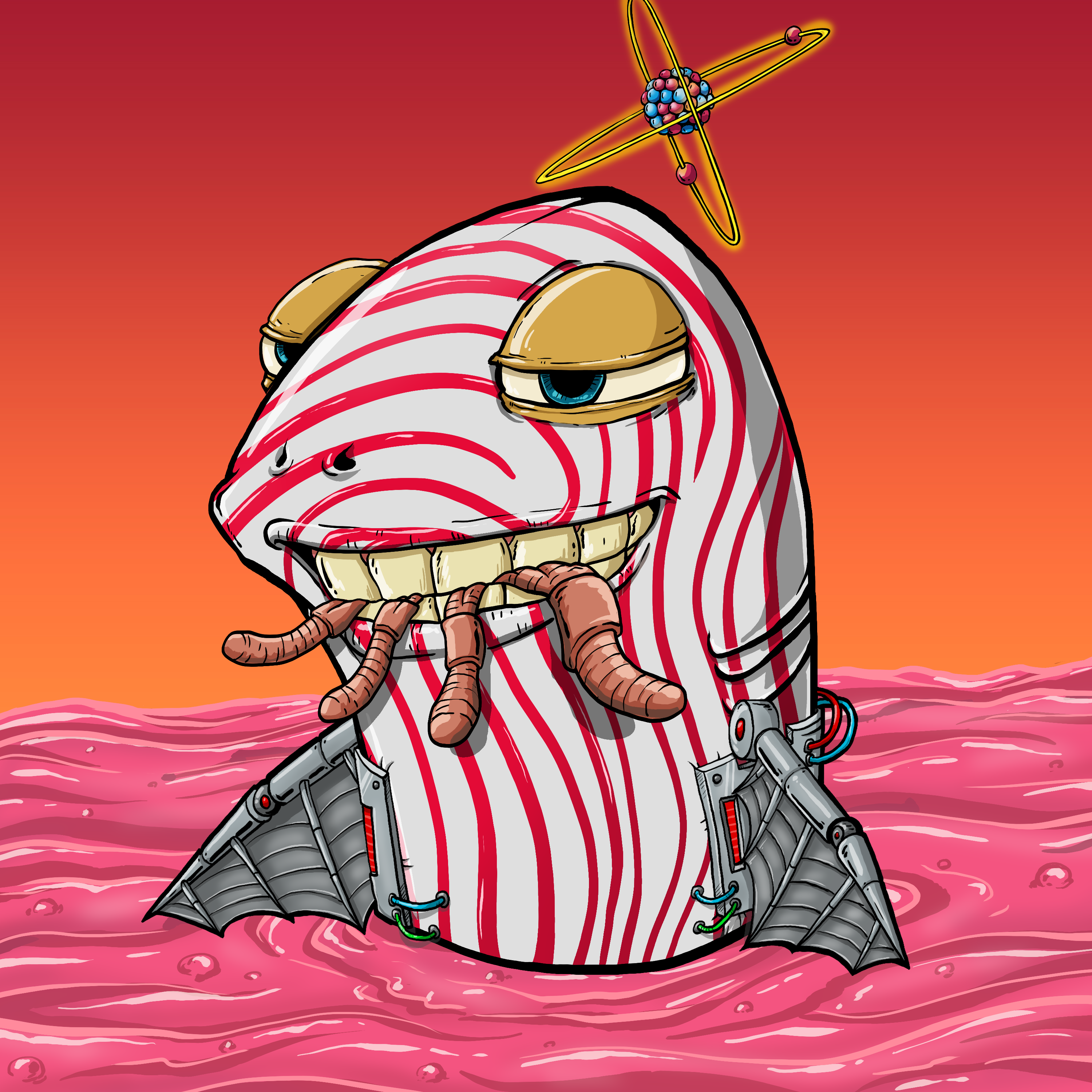 CRAZY CRITTERS - FISH 708 NFT on Algorand