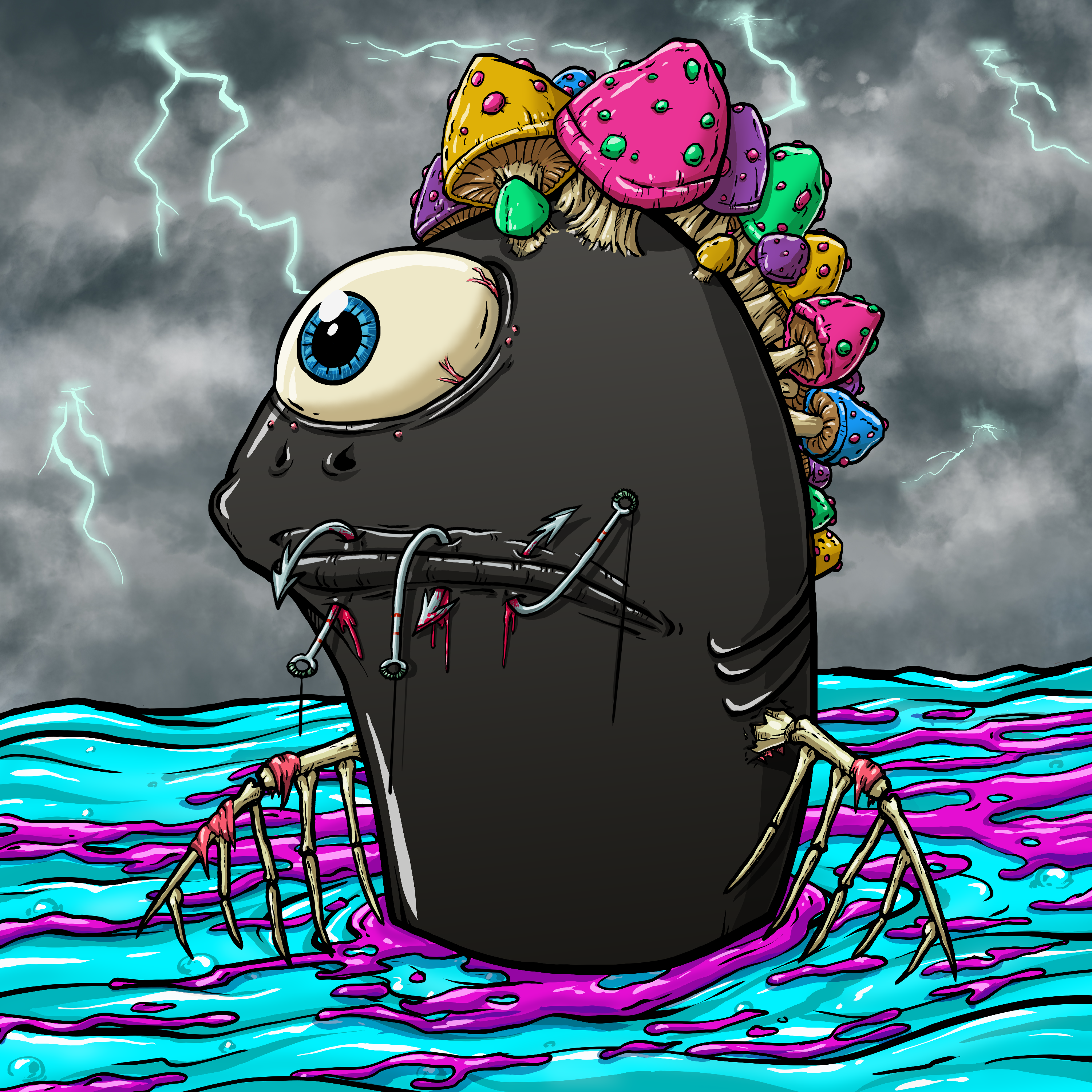 CRAZY CRITTERS - FISH 730 NFT on Algorand