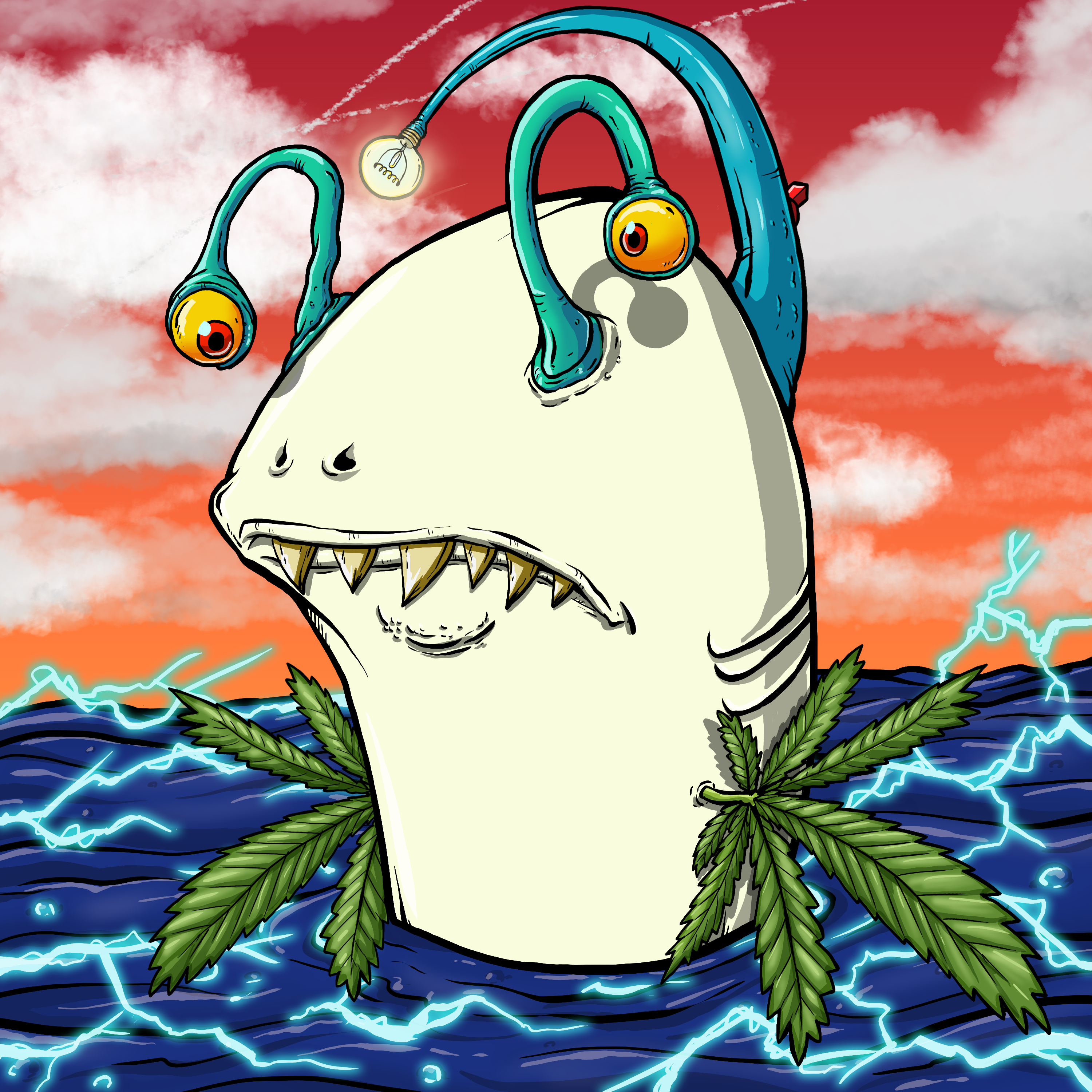 CRAZY CRITTERS - FISH  745 NFT on Algorand