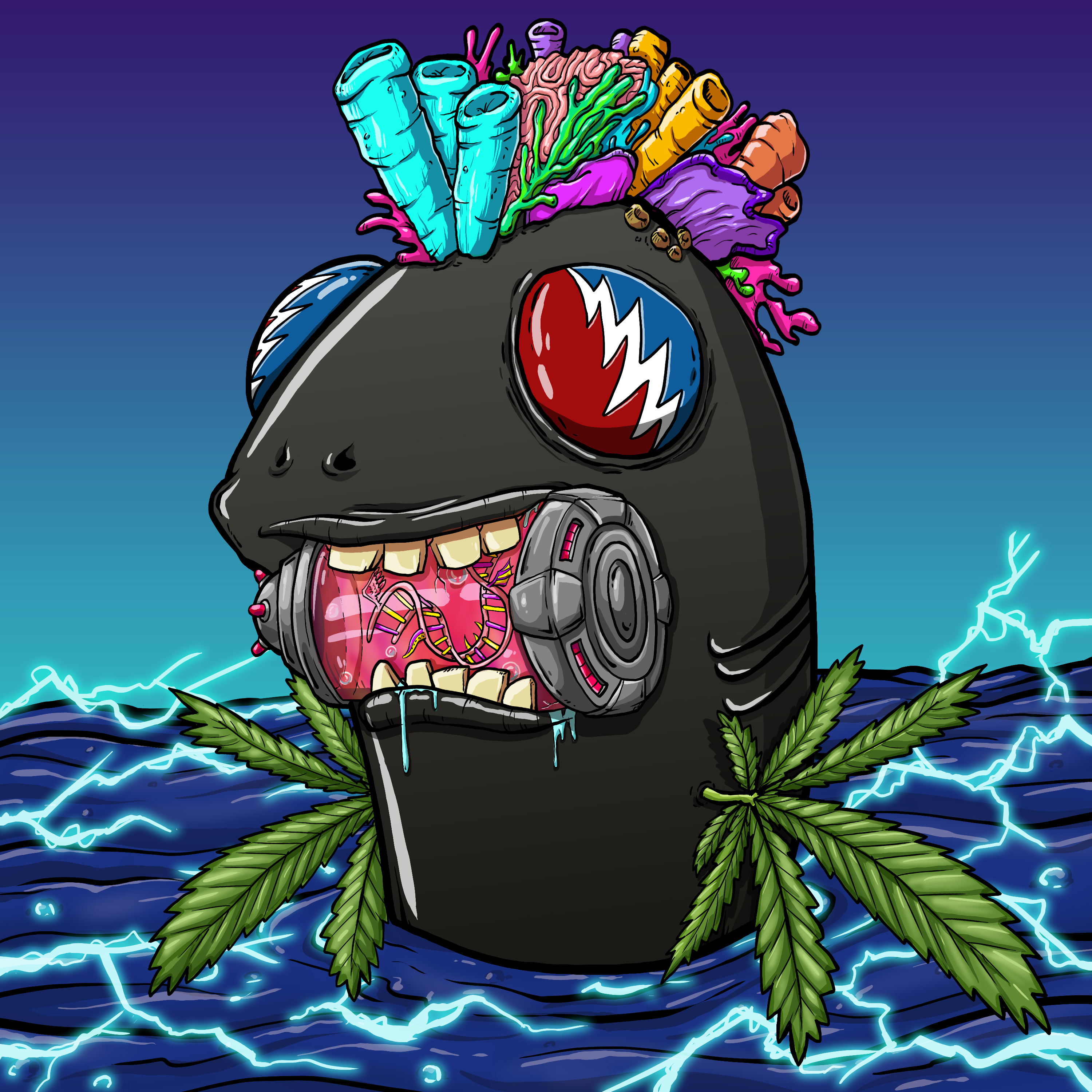 CRAZY CRITTERS - FISH  95 NFT on Algorand