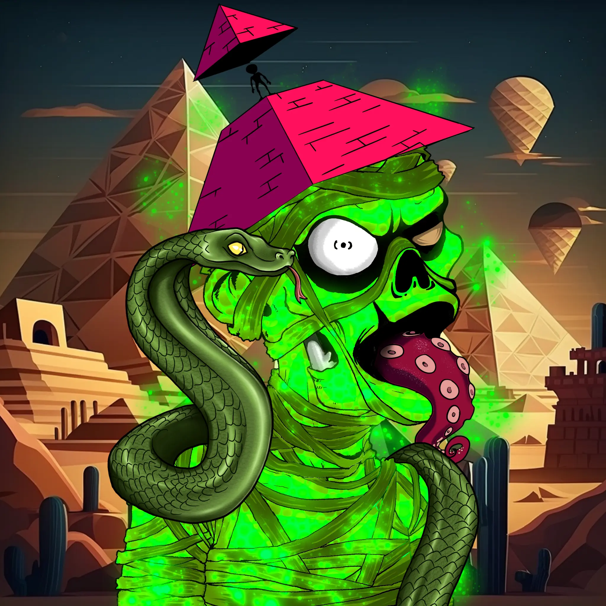 Algo Mummy #1124 NFT on Algorand