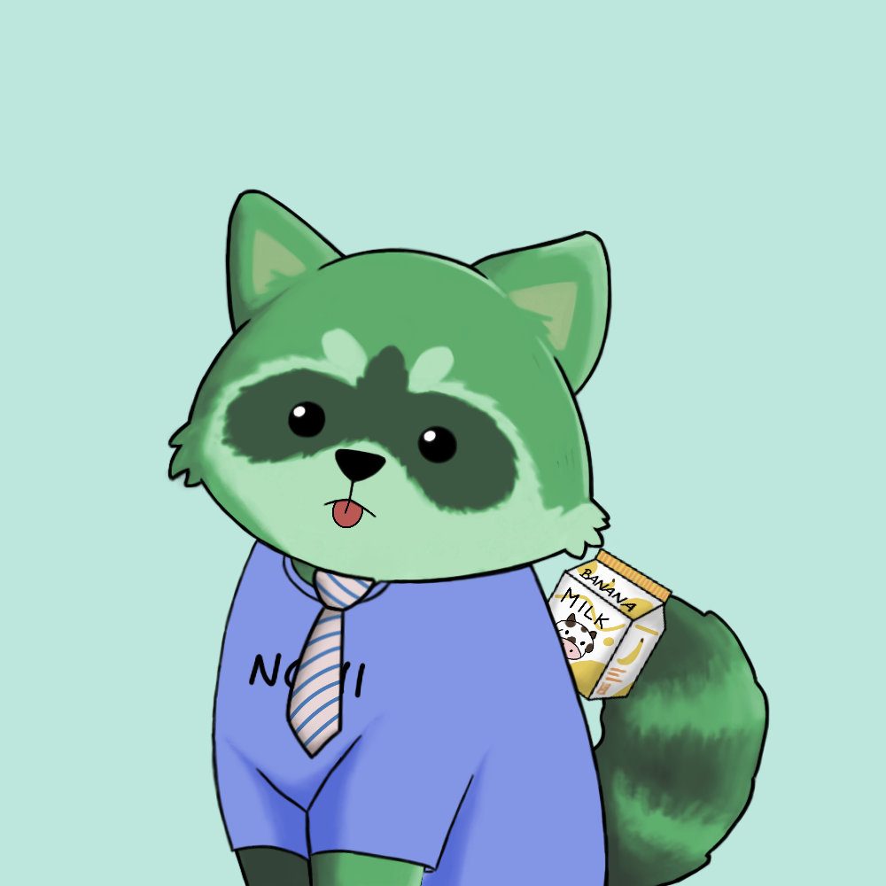 Raccoon #2 NFT on Algorand