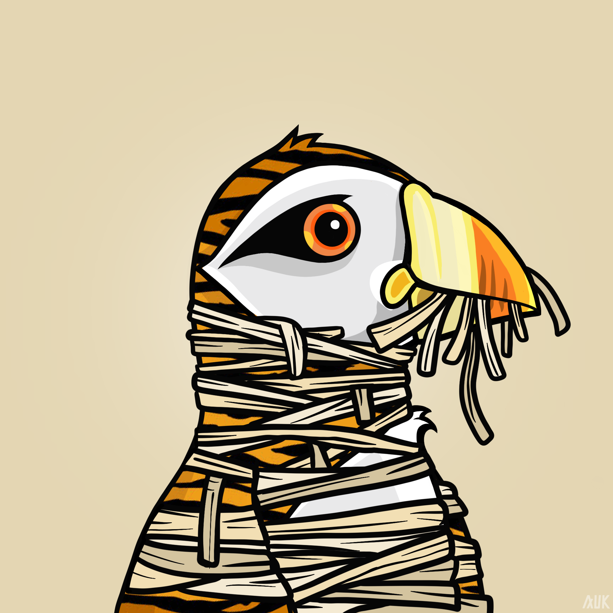 Poppin Puffins #5659 NFT on Algorand