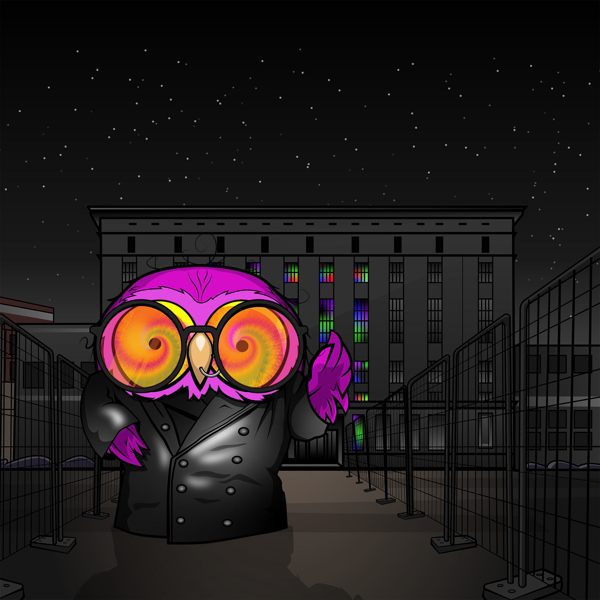 cryptOOwl 266 NFT on Algorand