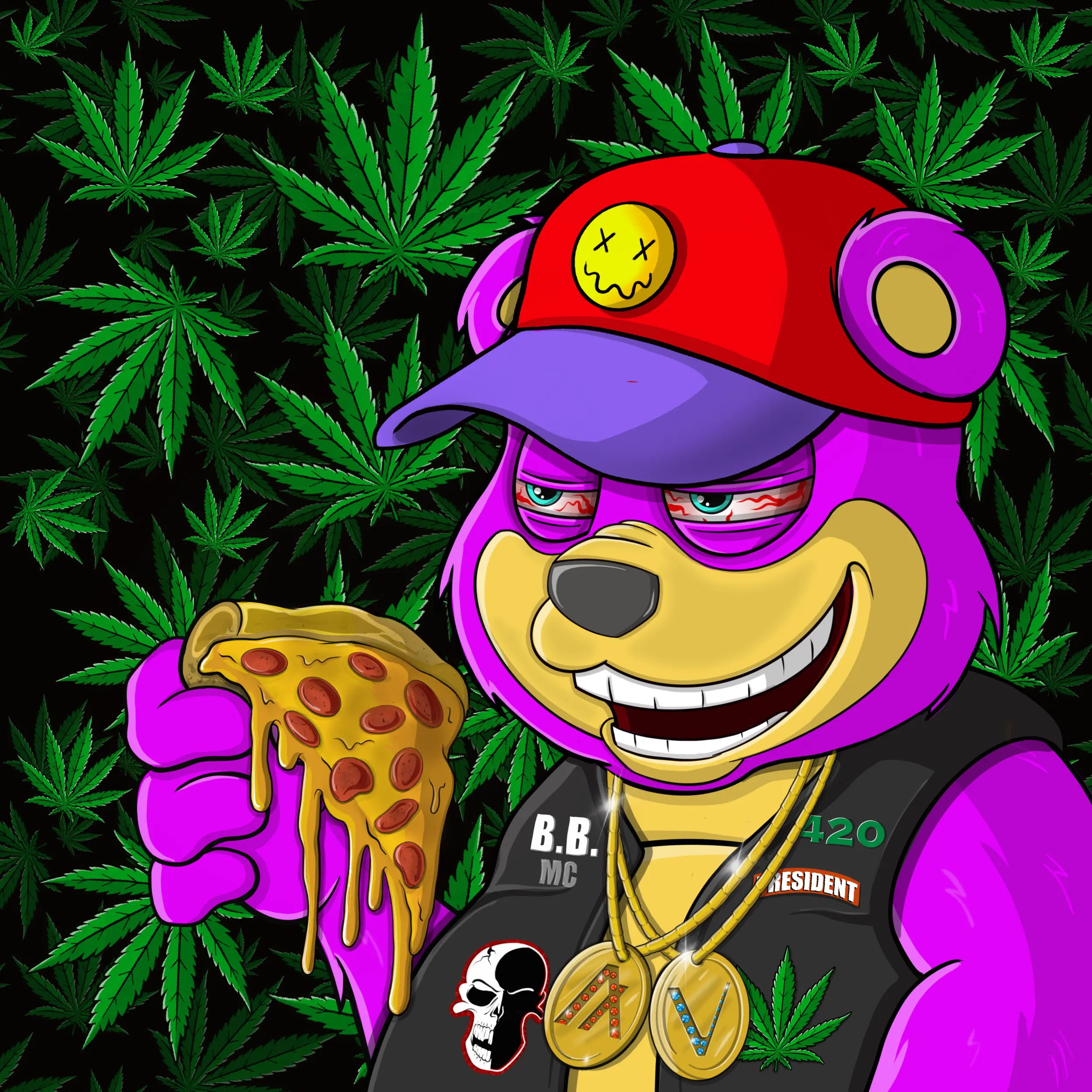 Burnin Bears #1429 NFT on Algorand