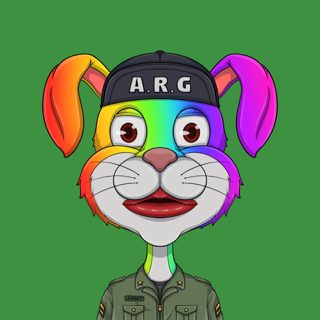 Addict Rabbit Gang 1519 NFT on Algorand