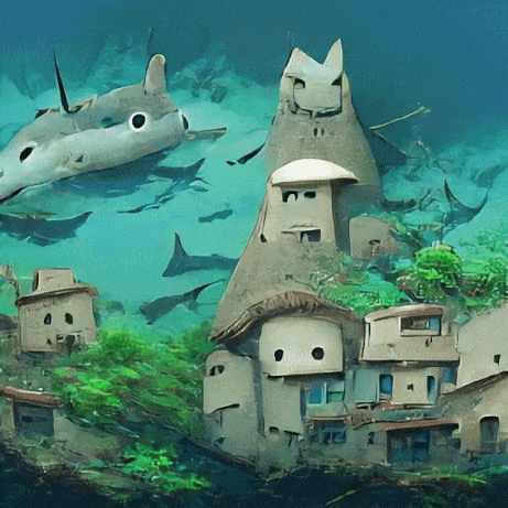 サメ村 - Shark Village