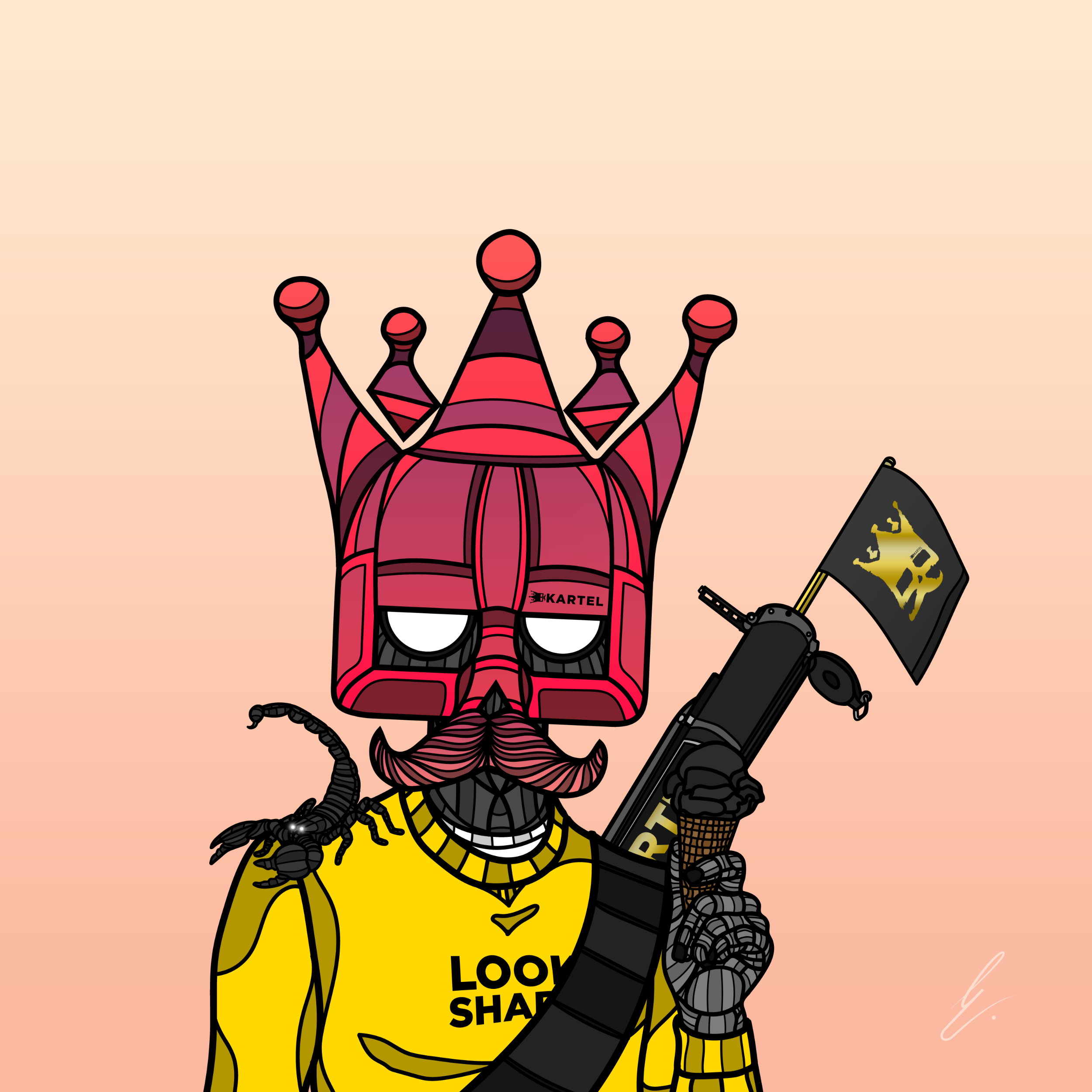 B-KARTEL: SQUADDIES #2511 NFT on Algorand