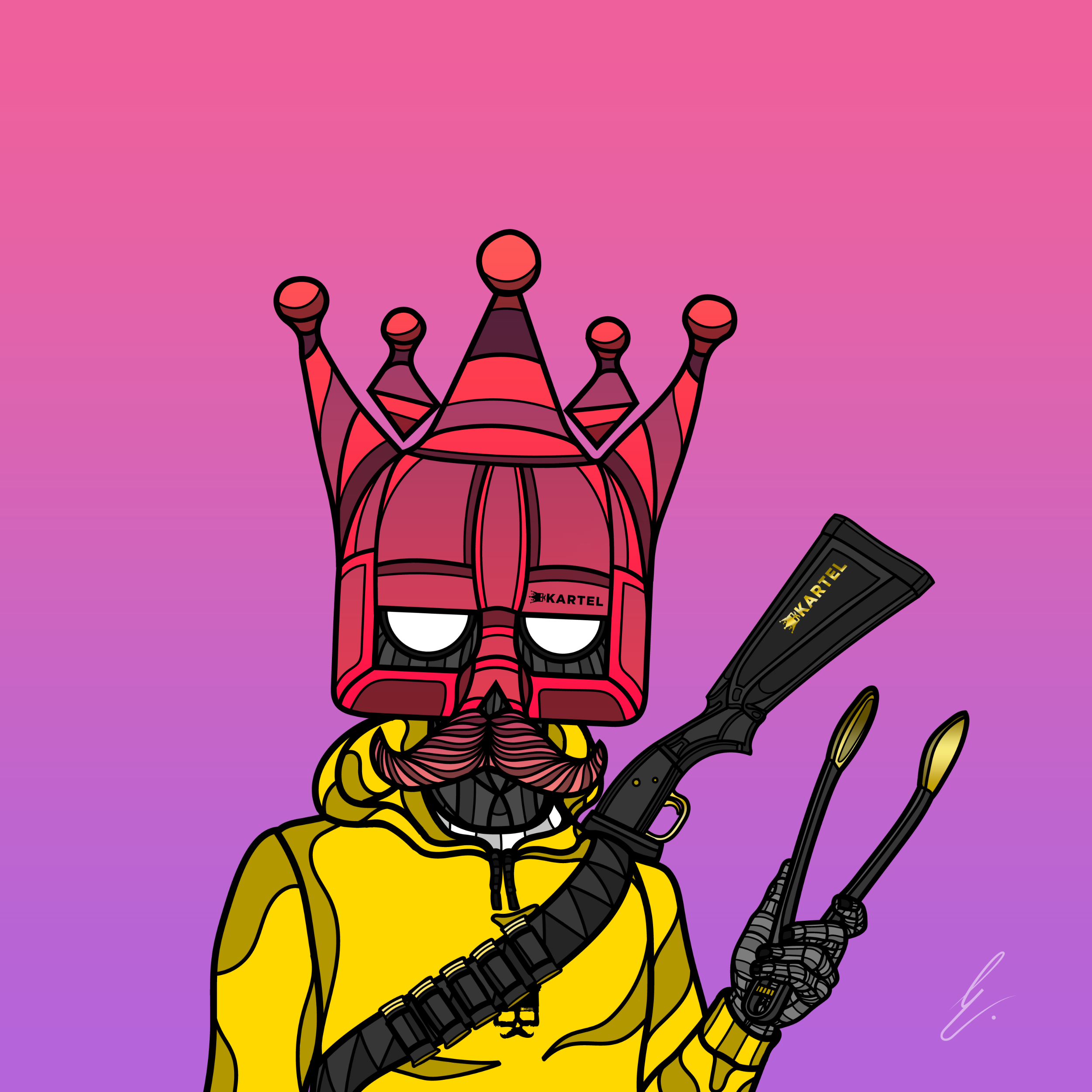 B-KARTEL: SQUADDIES #2512 NFT on Algorand