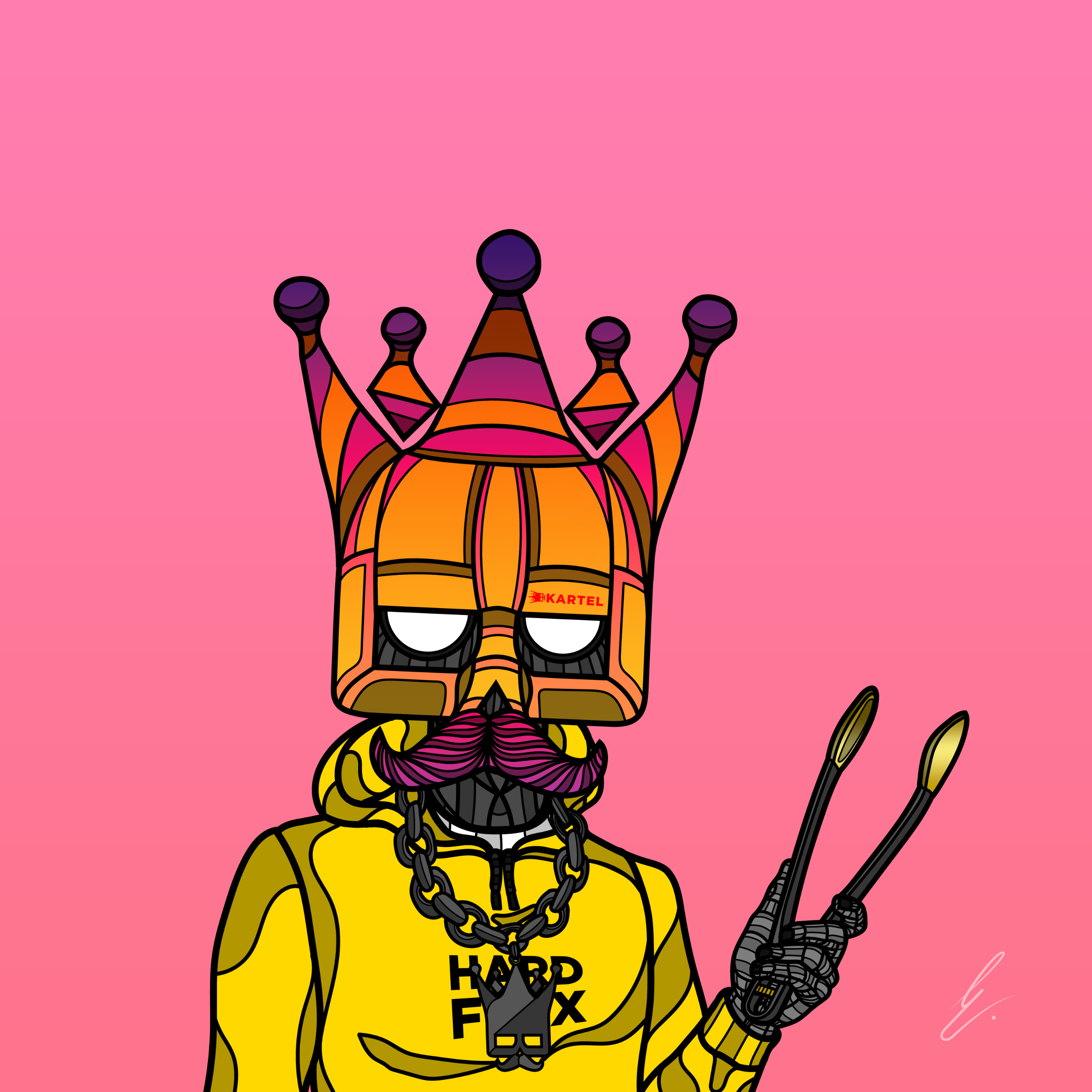 B-KARTEL: SQUADDIES #2513 NFT on Algorand