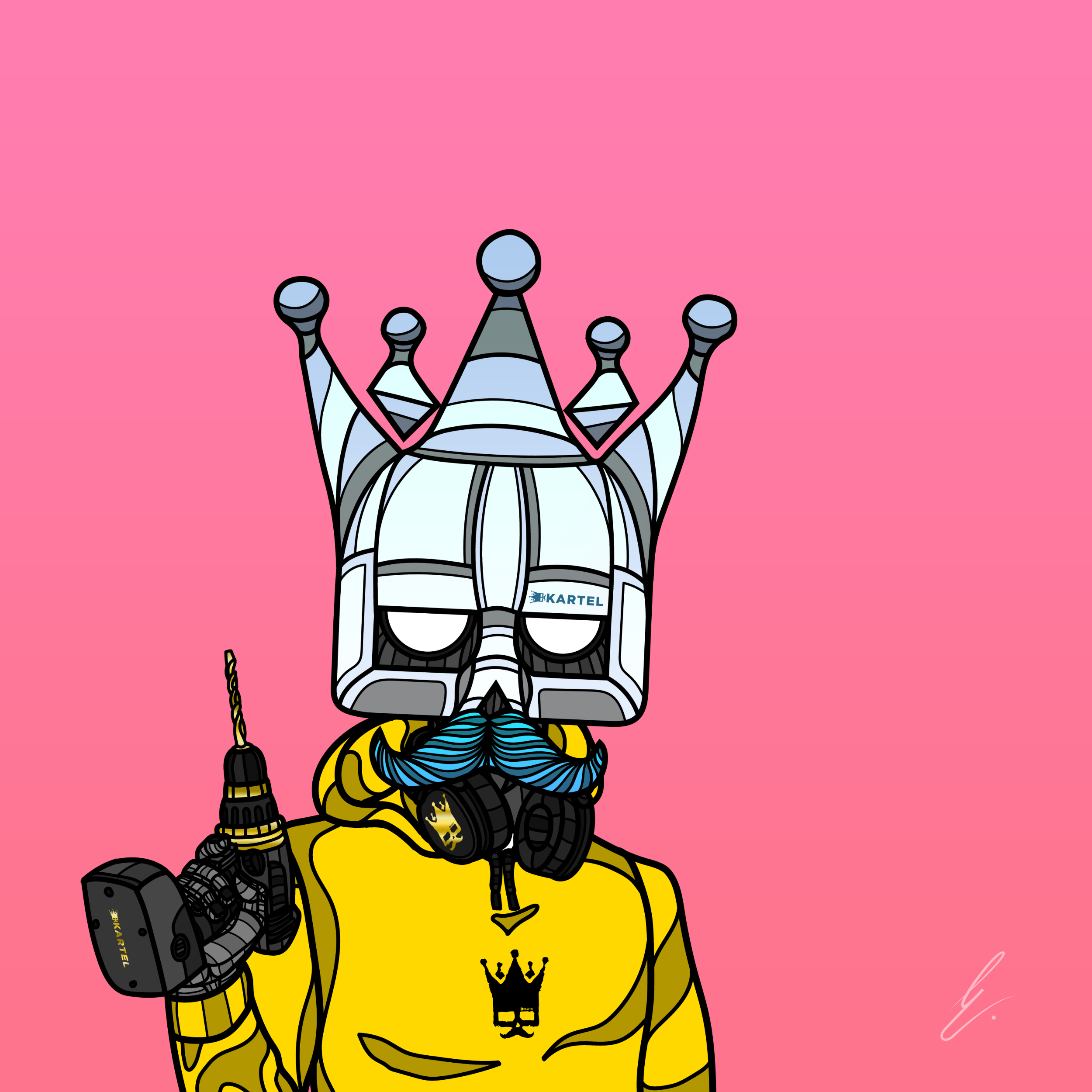 B-KARTEL: SQUADDIES #2518 NFT on Algorand