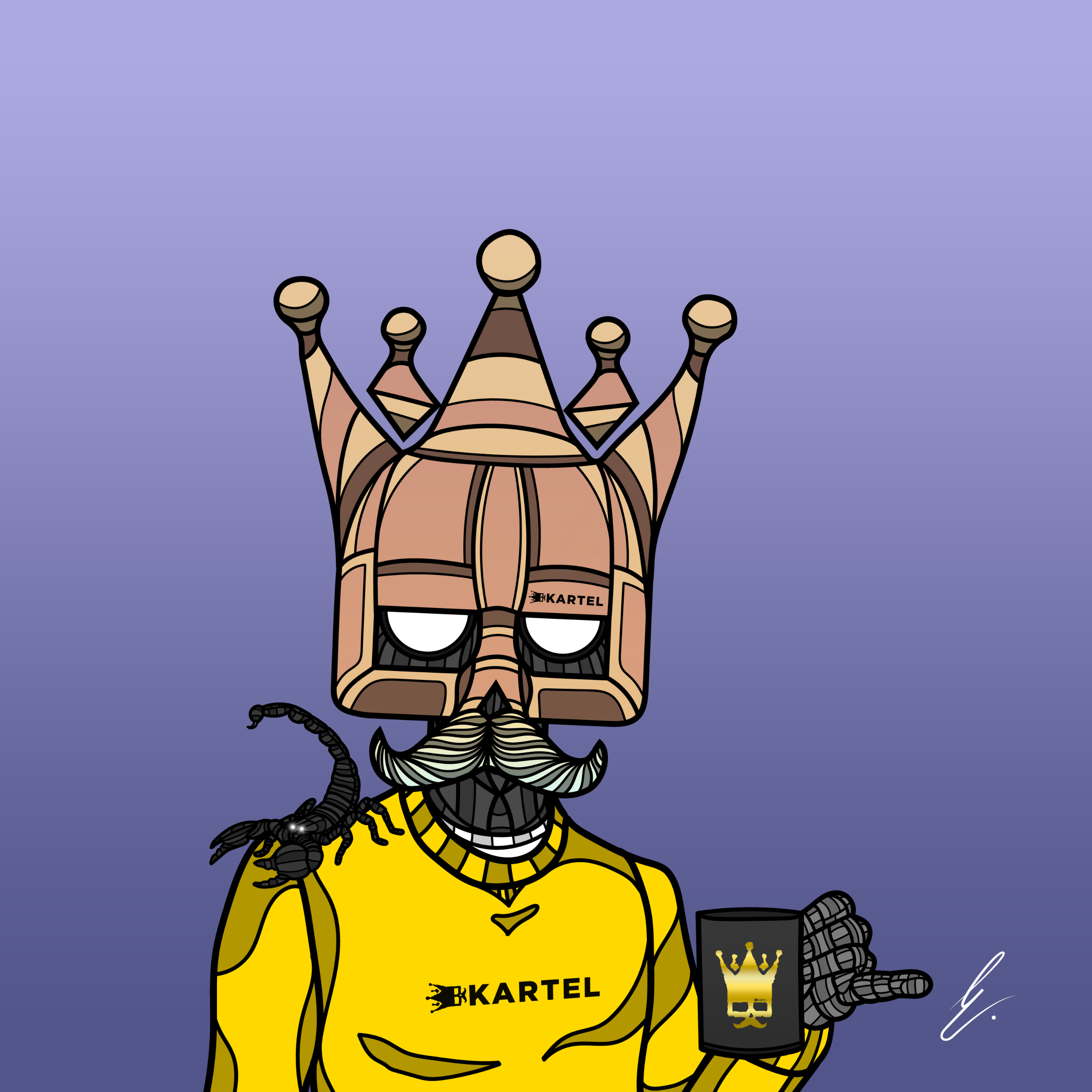 B-KARTEL: SQUADDIES #2538 NFT on Algorand