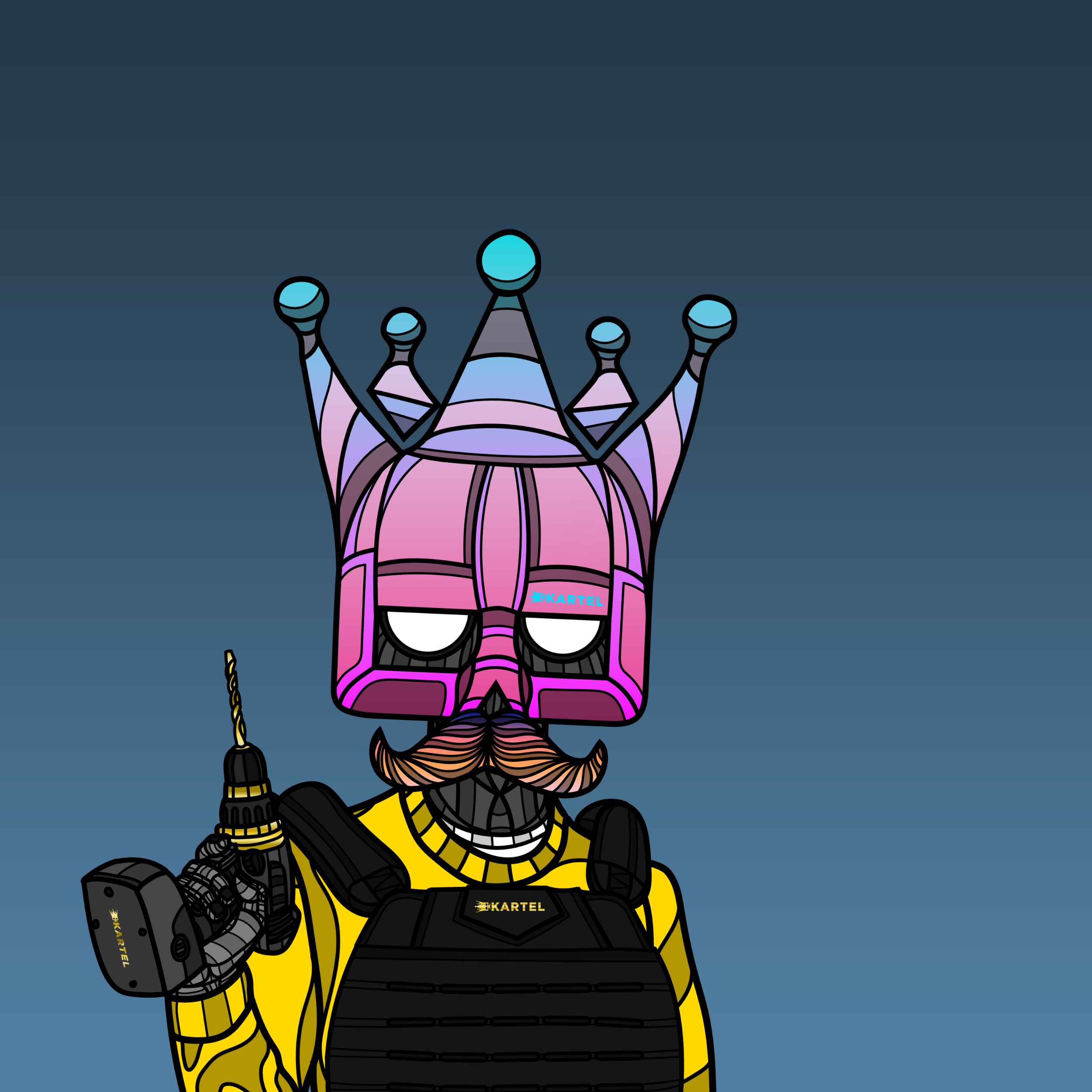 B-KARTEL: SQUADDIES #2554 NFT on Algorand