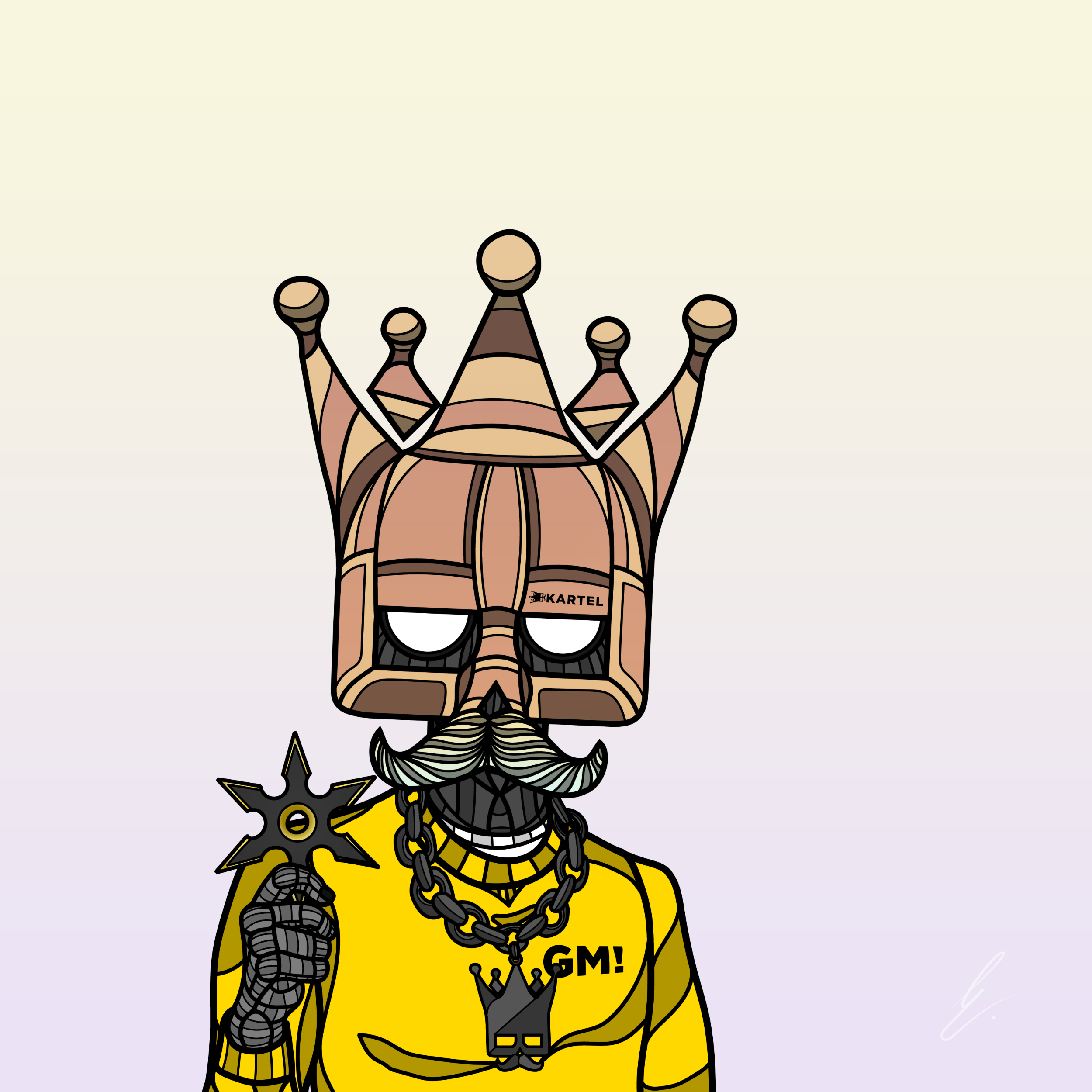 B-KARTEL: SQUADDIES #2558 NFT on Algorand