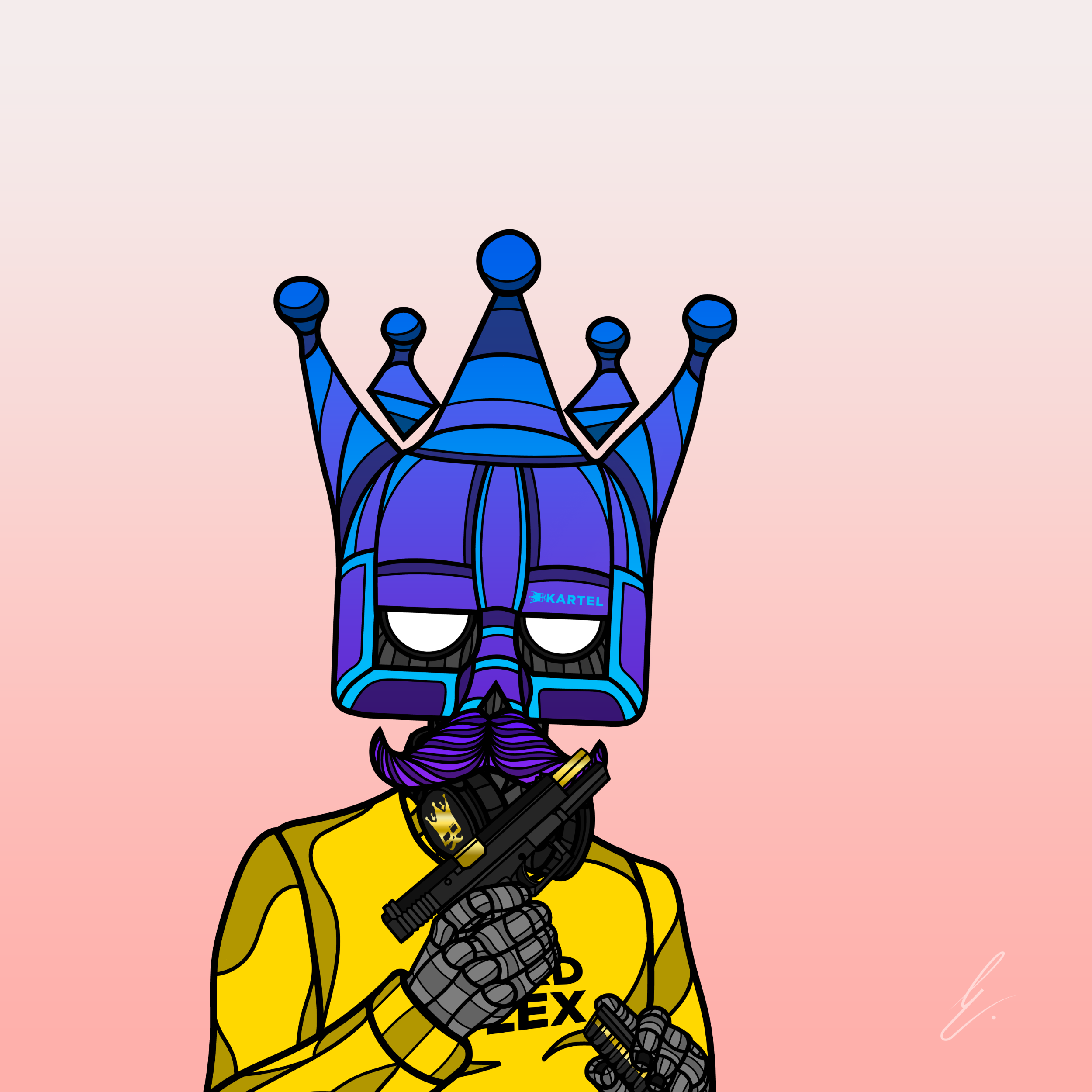 B-KARTEL: SQUADDIES #2564 NFT on Algorand