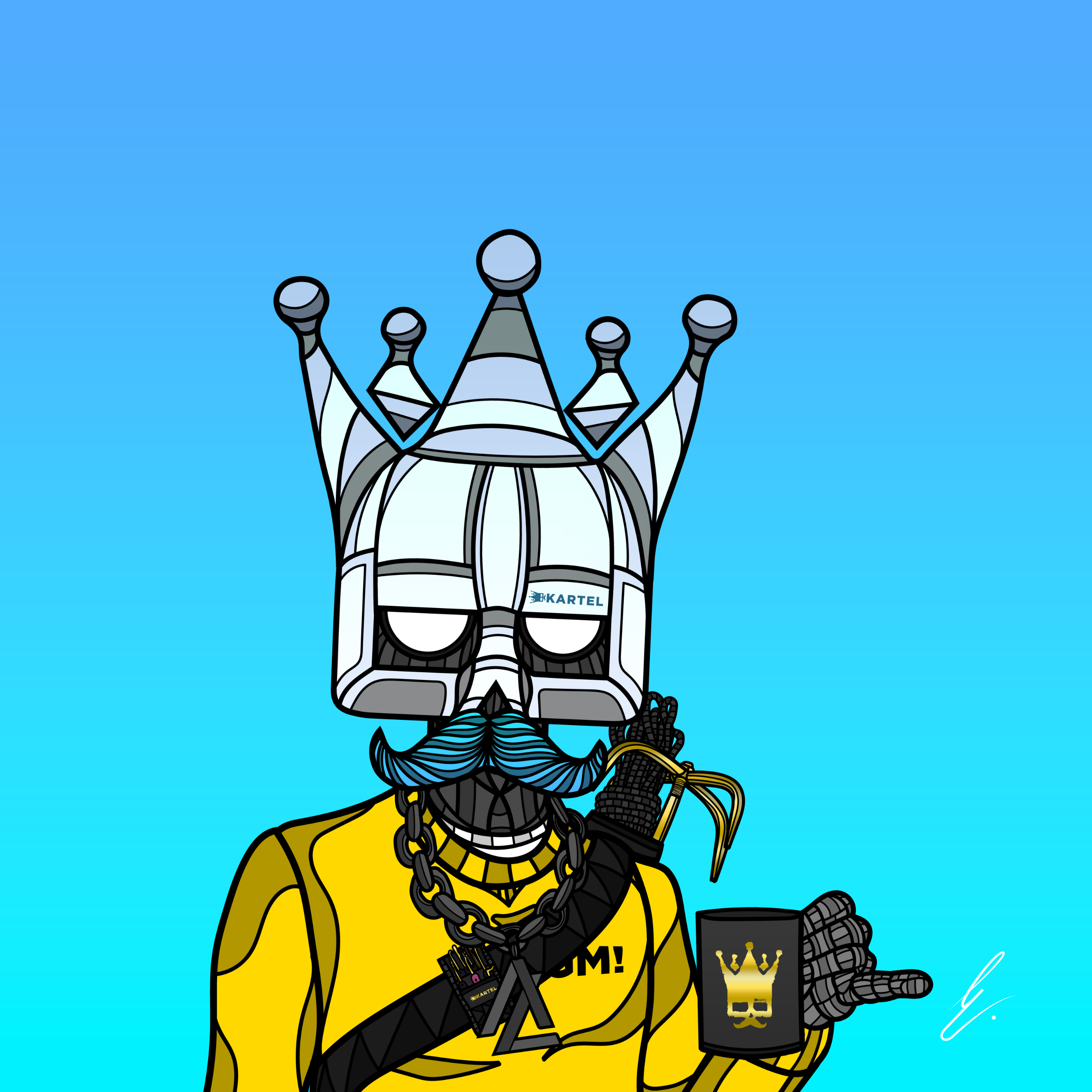 B-KARTEL: SQUADDIES #2565 NFT on Algorand