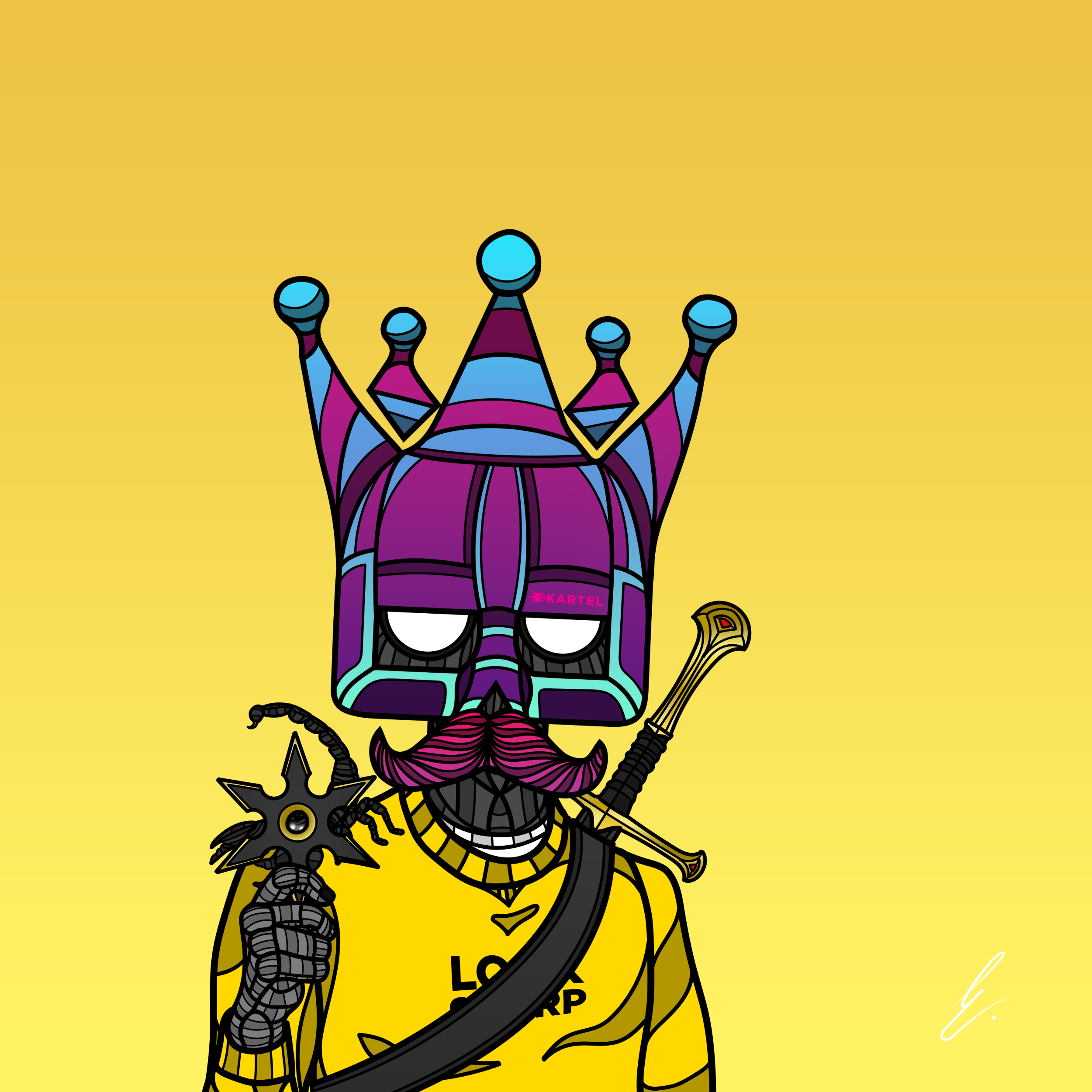 B-KARTEL: SQUADDIES #2571 NFT on Algorand