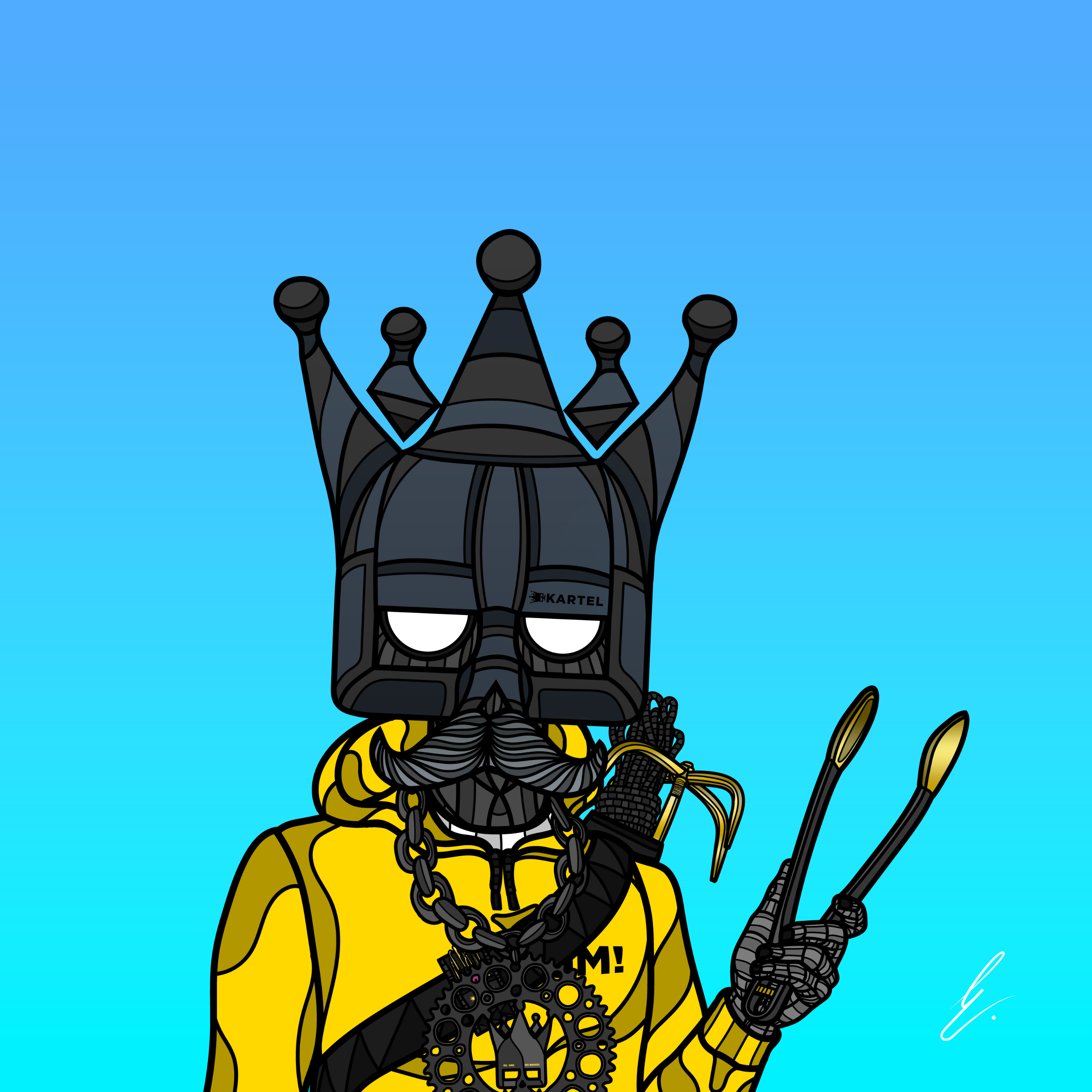 B-KARTEL: SQUADDIES #2574 NFT on Algorand