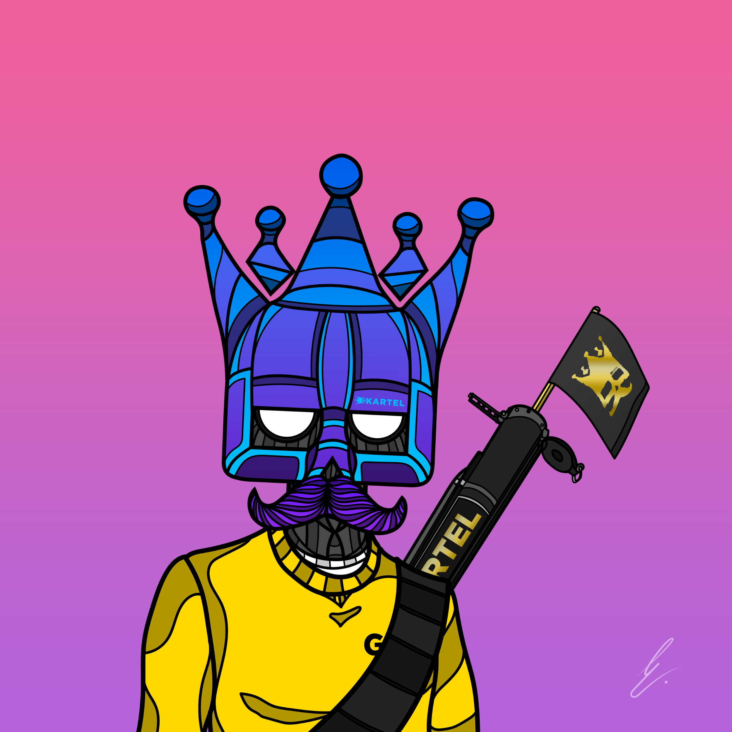 B-KARTEL: SQUADDIES #2600 NFT on Algorand