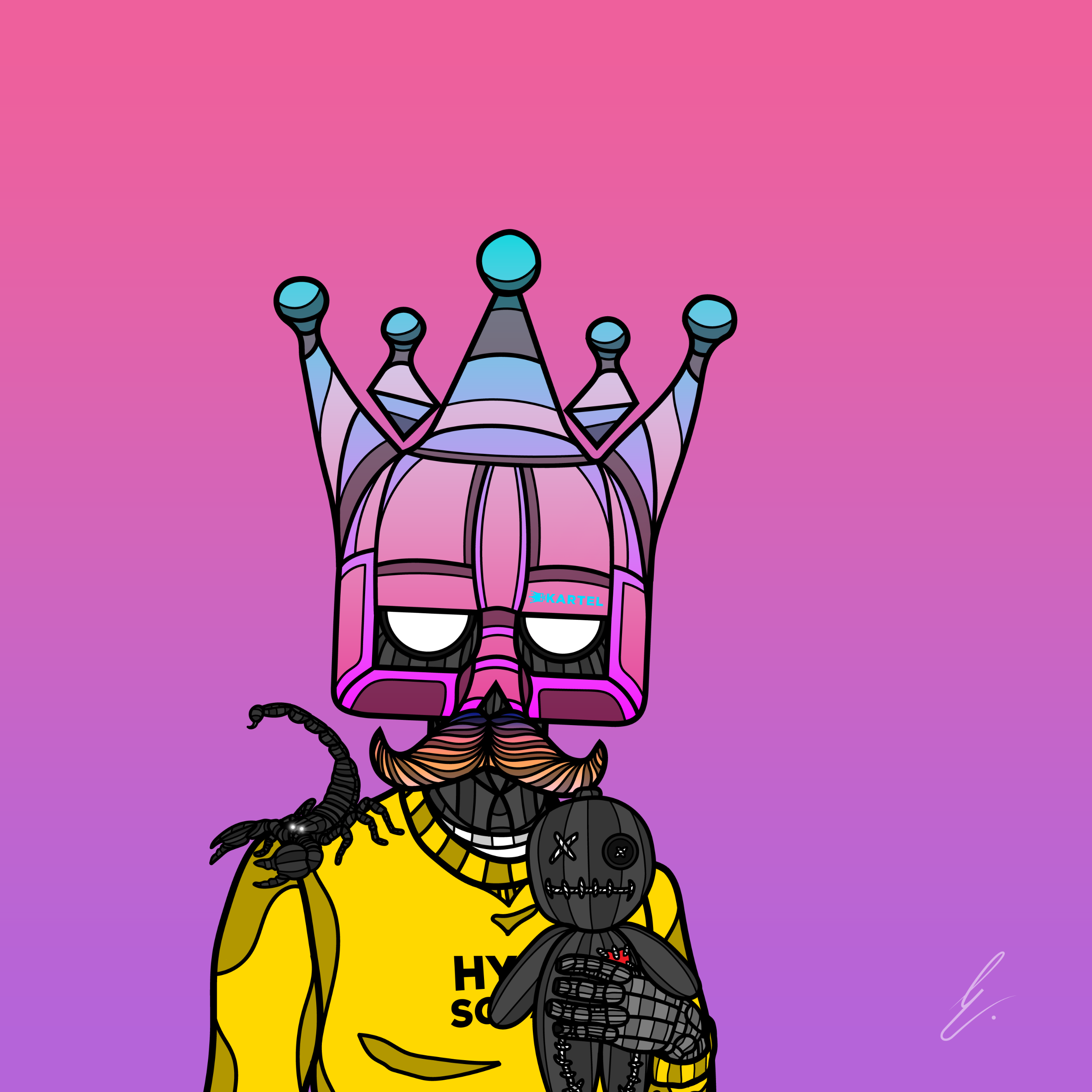 B-KARTEL: SQUADDIES #2625 NFT on Algorand