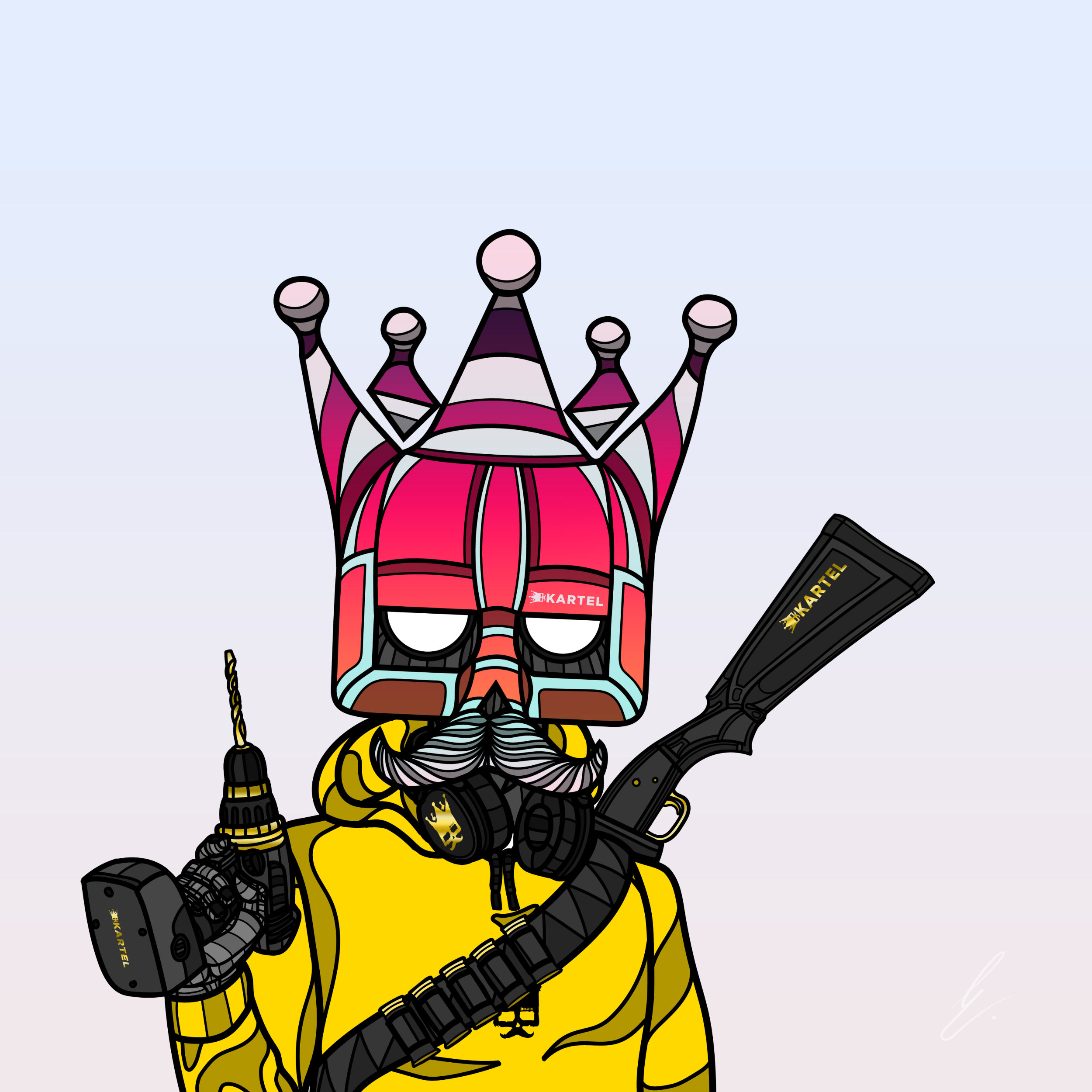 B-KARTEL: SQUADDIES #2627 NFT on Algorand