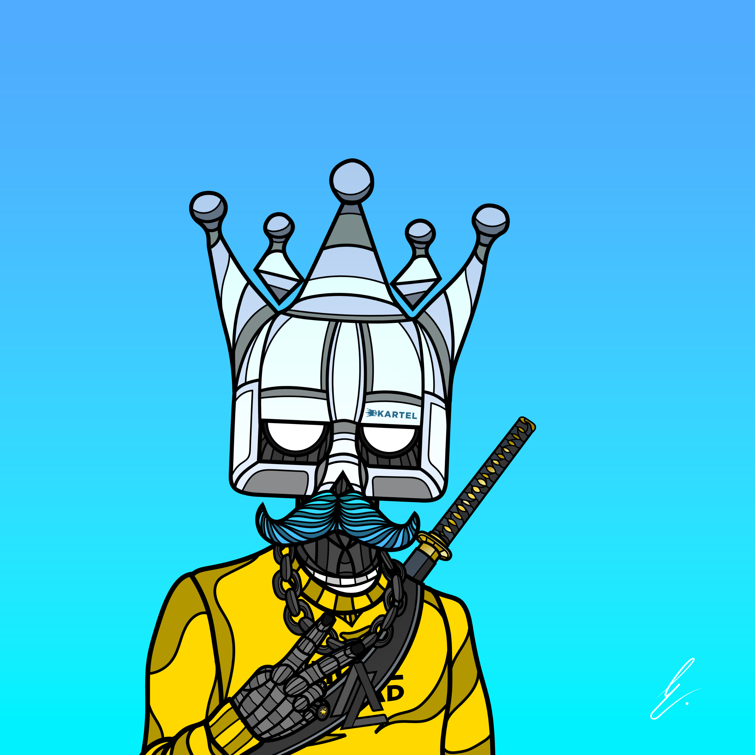 B-KARTEL: SQUADDIES #2643 NFT on Algorand