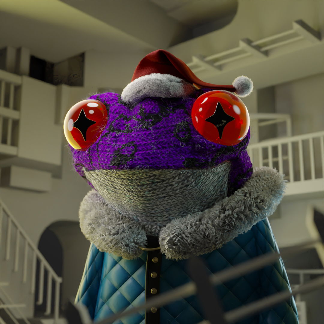 knitH3D 729 NFT on Algorand