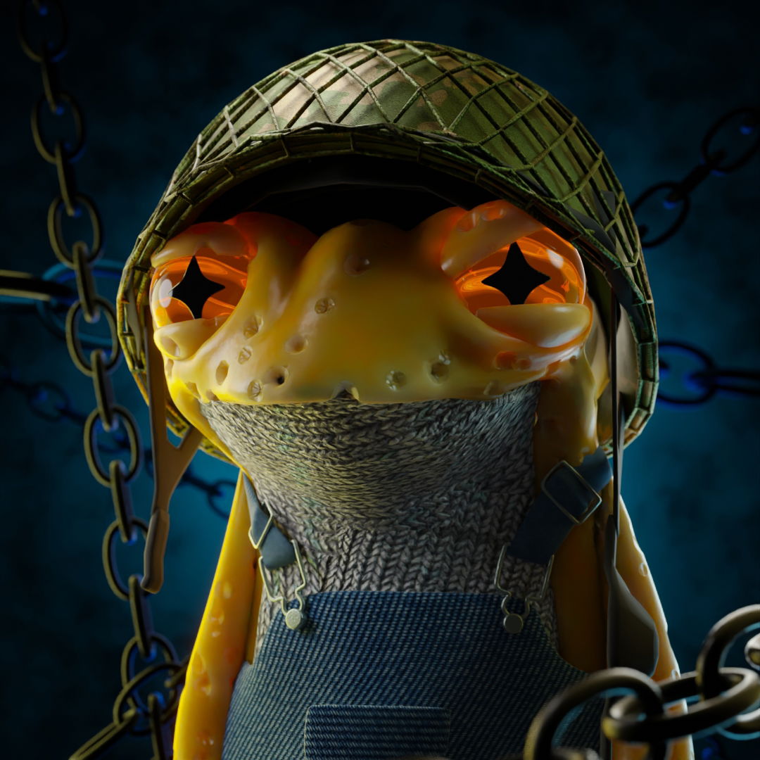 knitH3D 734 NFT on Algorand