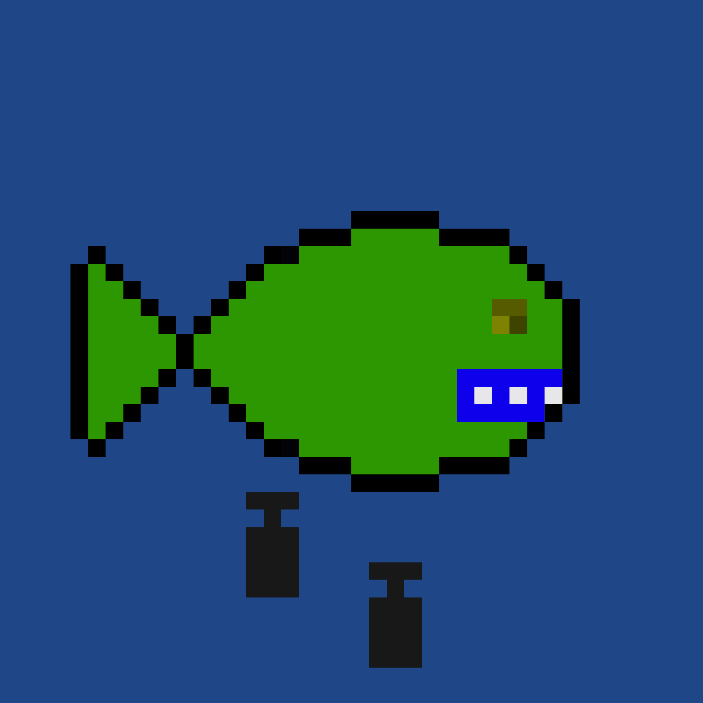 NAF Pixel #250 NFT on Algorand