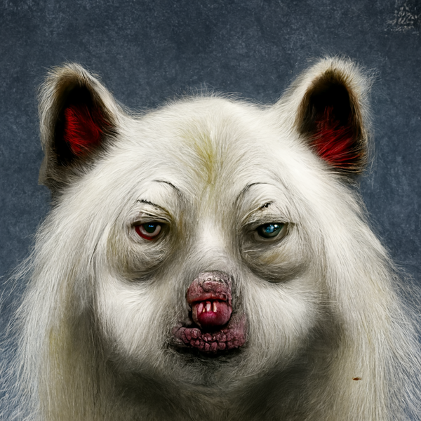 An image of Mutant American Eskimo Dog