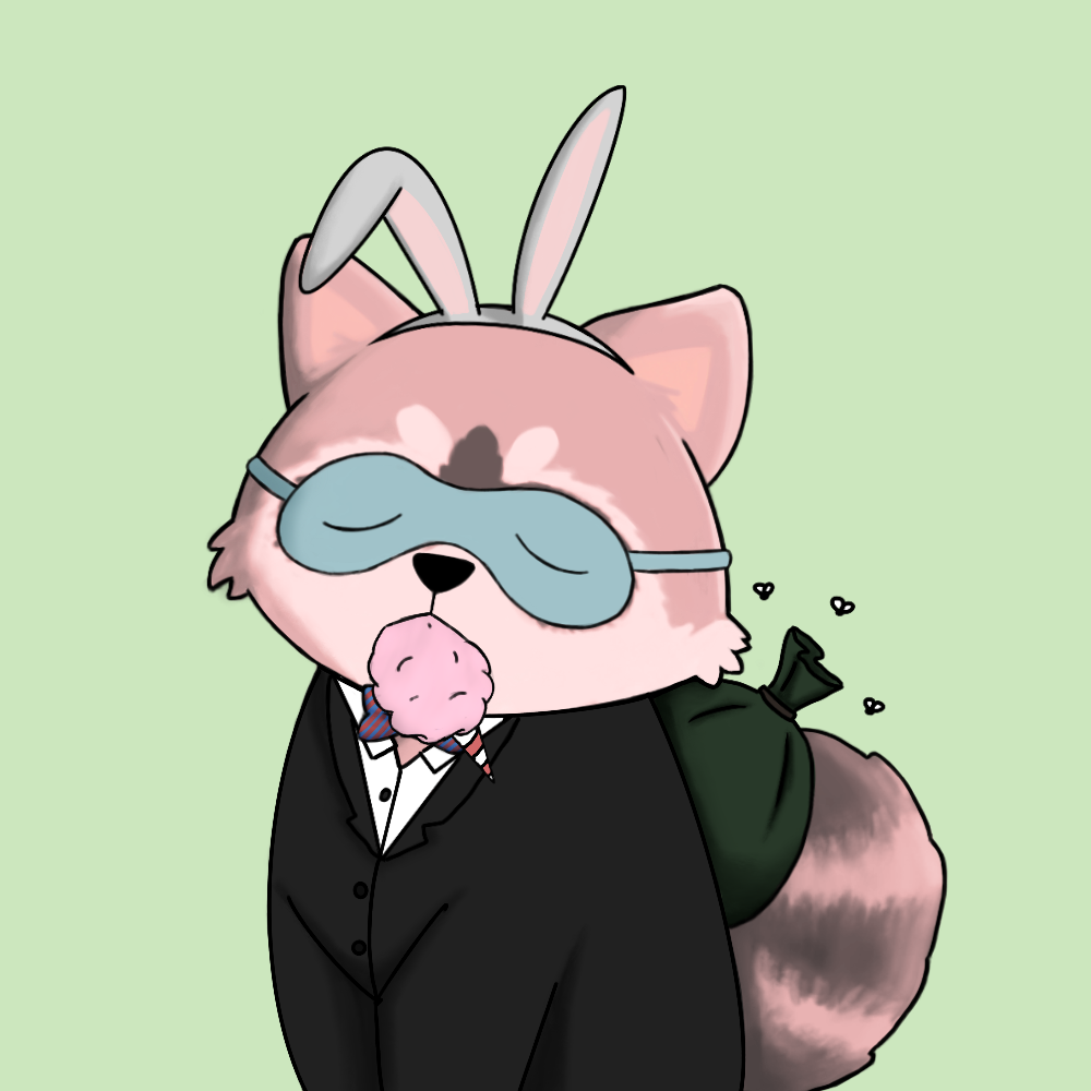 Raccoon #782 NFT on Algorand