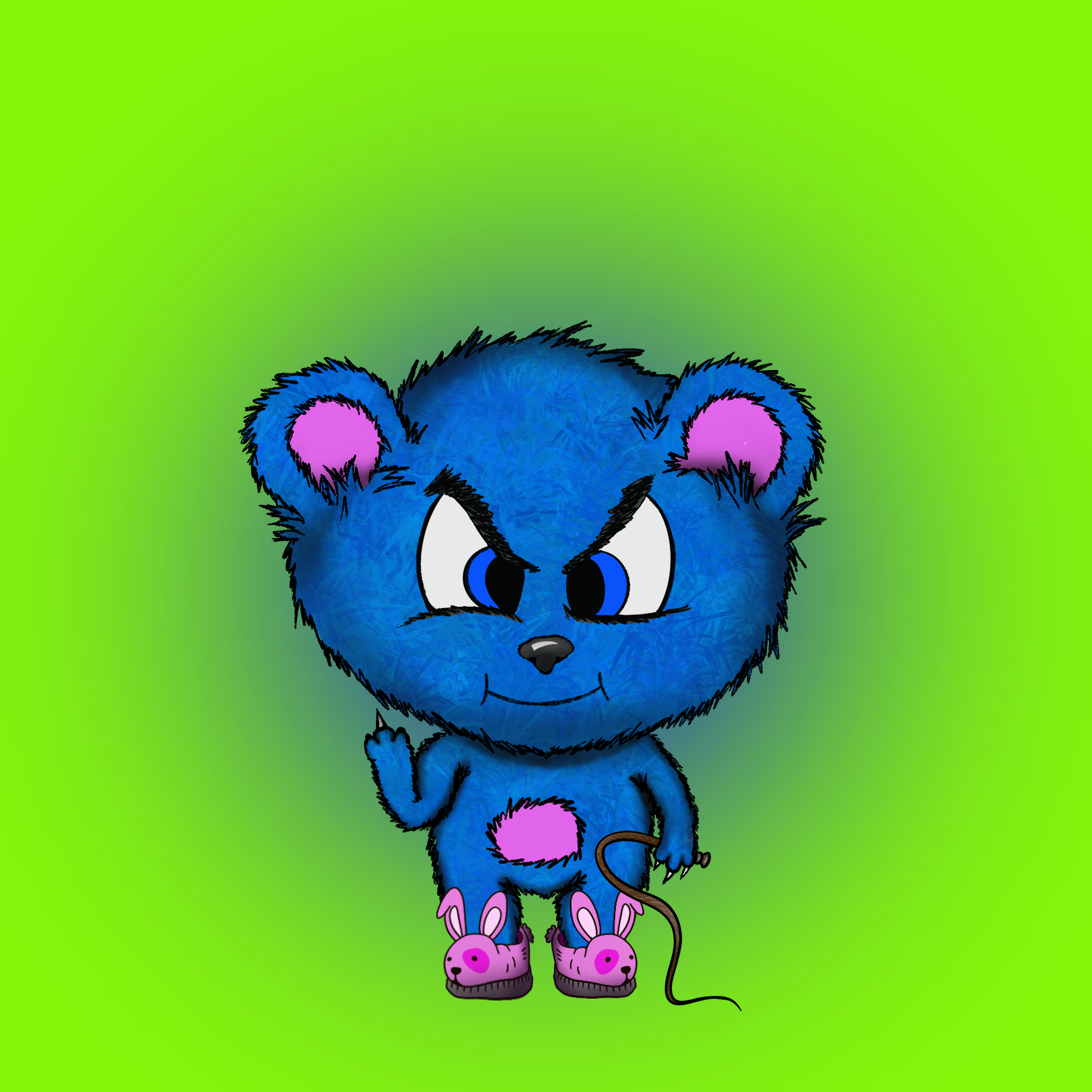 Sketchy Bears #6 NFT on Algorand