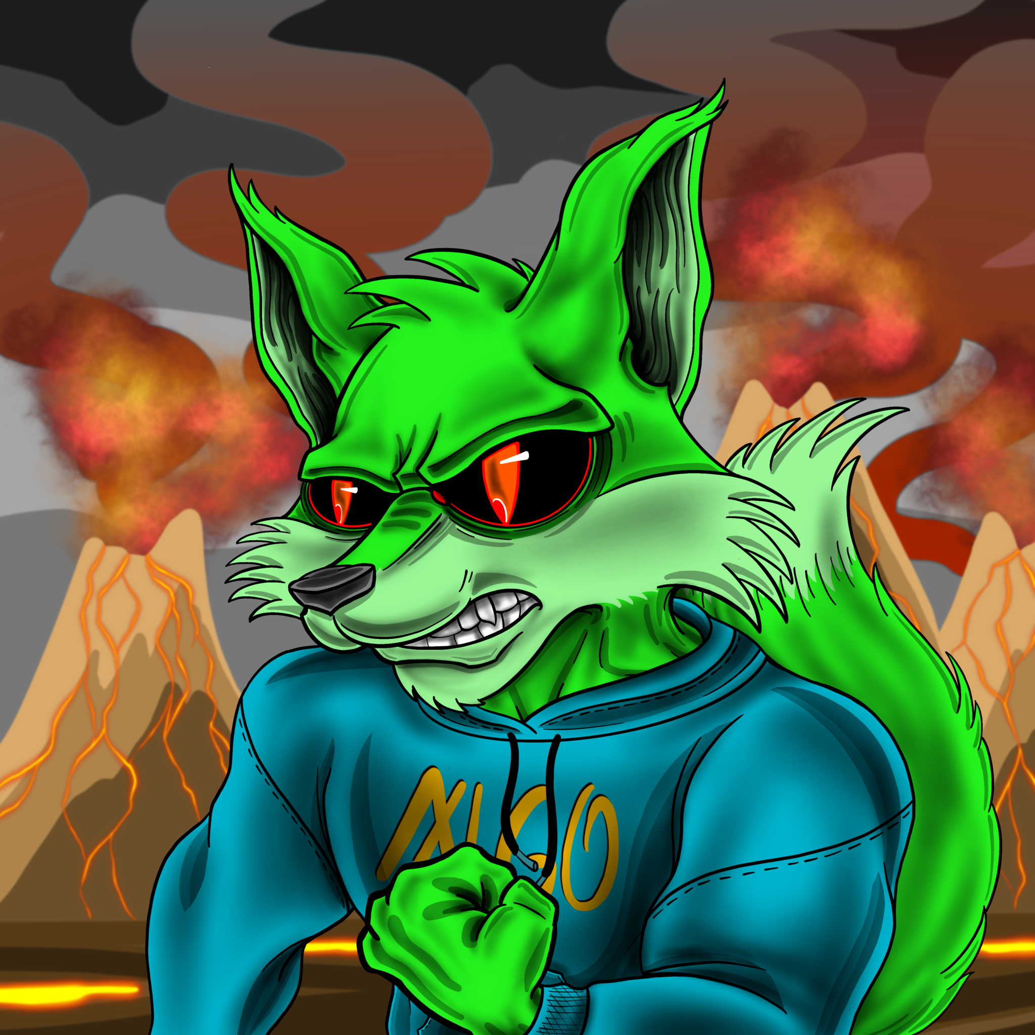 AlgoFoxCREW #633 NFT on Algorand
