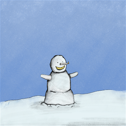 A snowy guy 90